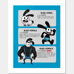 Oswald Evolutions Posters and Art